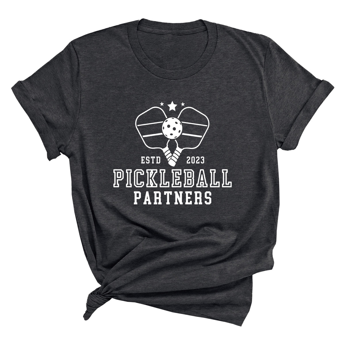 Pickleball Partners Since Custom Year Unisex T-Shirt