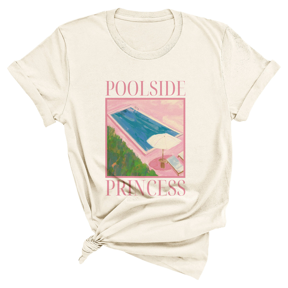 Poolside Princess Comfort Colors T-Shirt