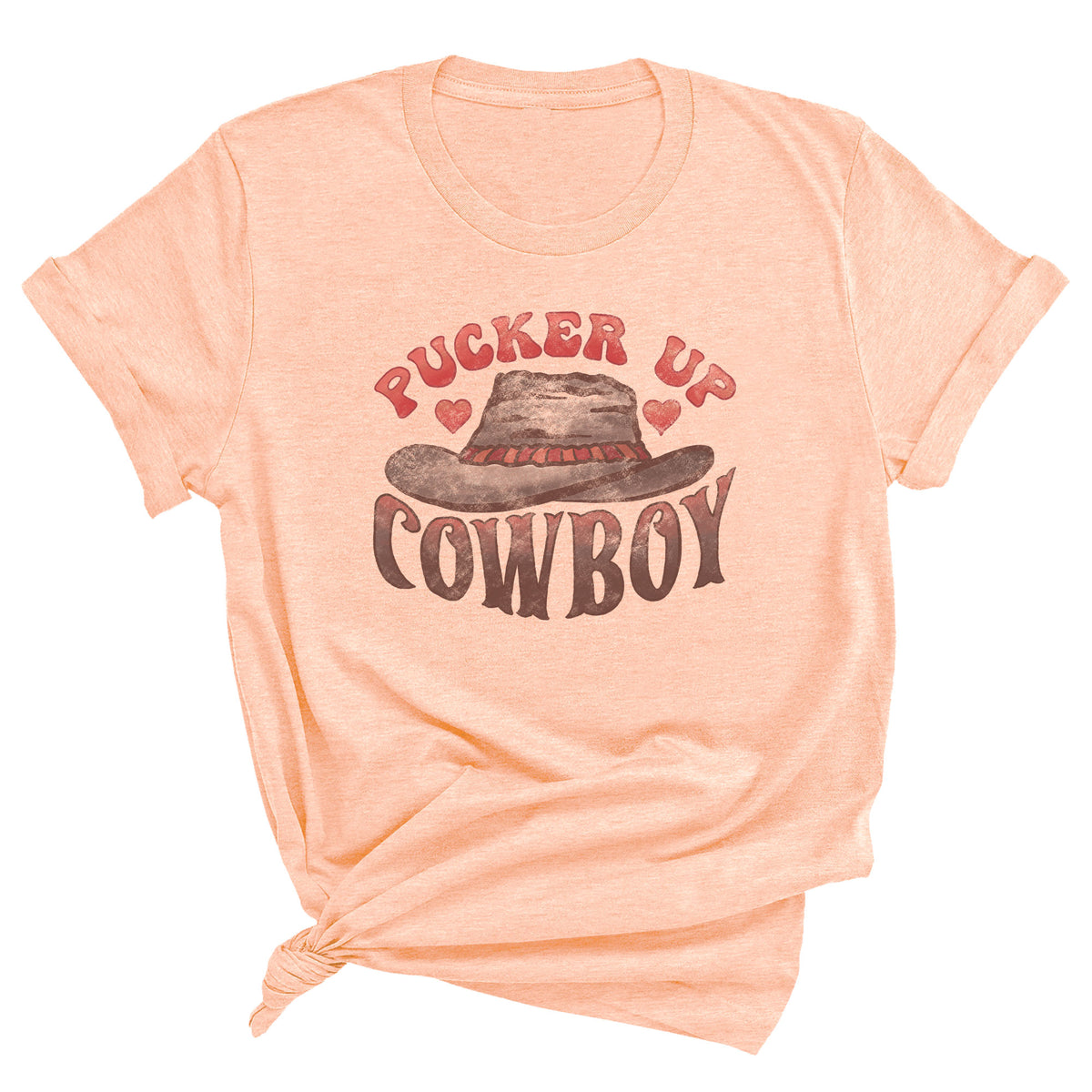 Pucker Up Cowboy Unisex T-Shirt