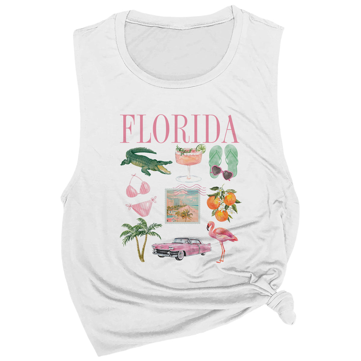 Retro Florida Muscle Tee