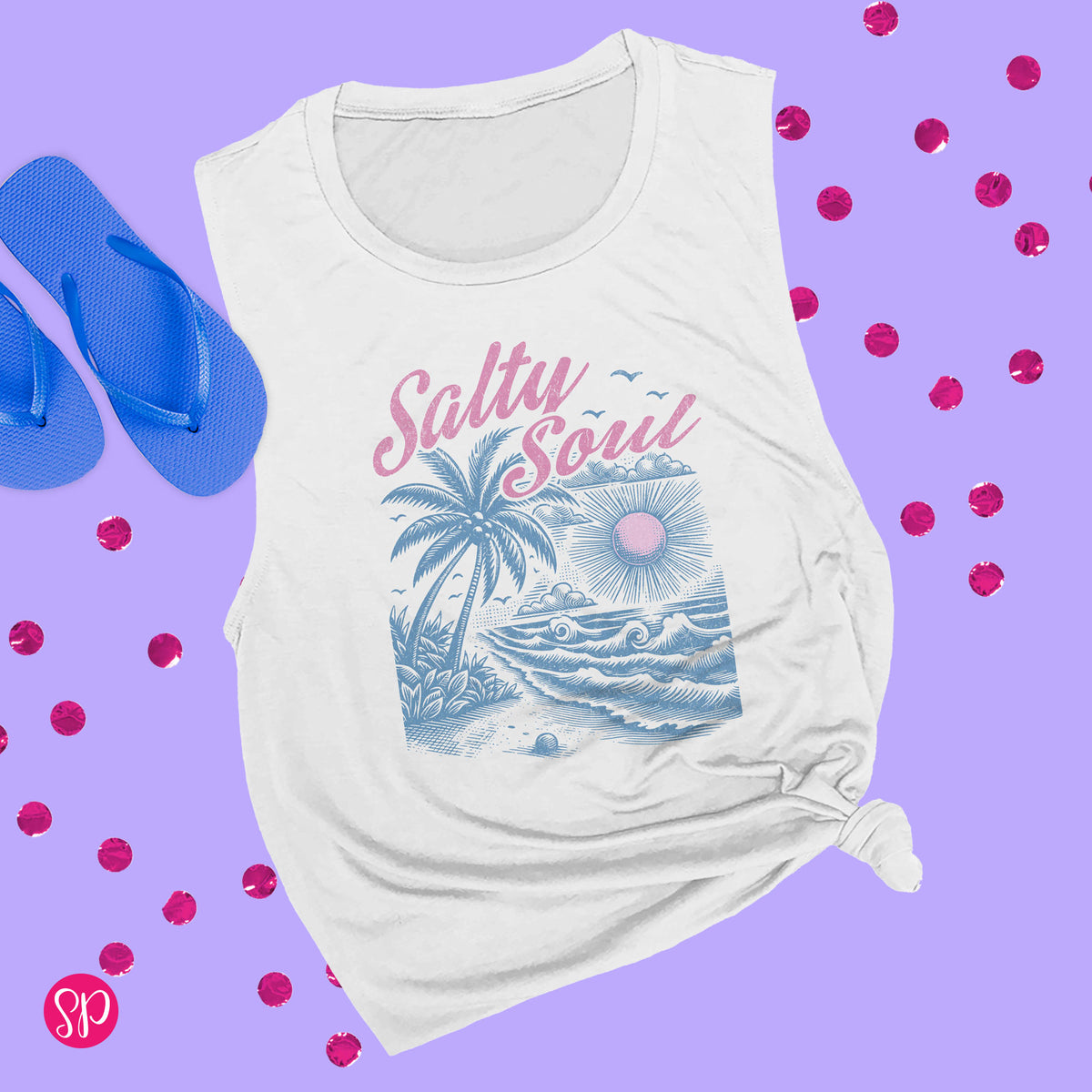 Salty Soul Muscle Tee