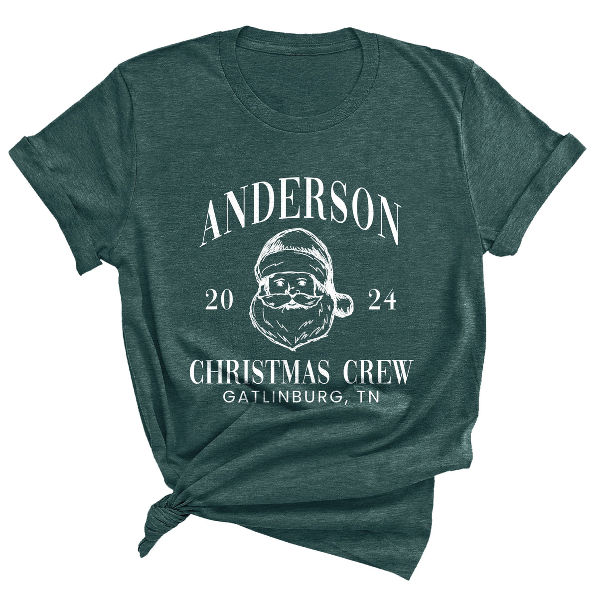 Santa Christmas Crew Unisex T-Shirt