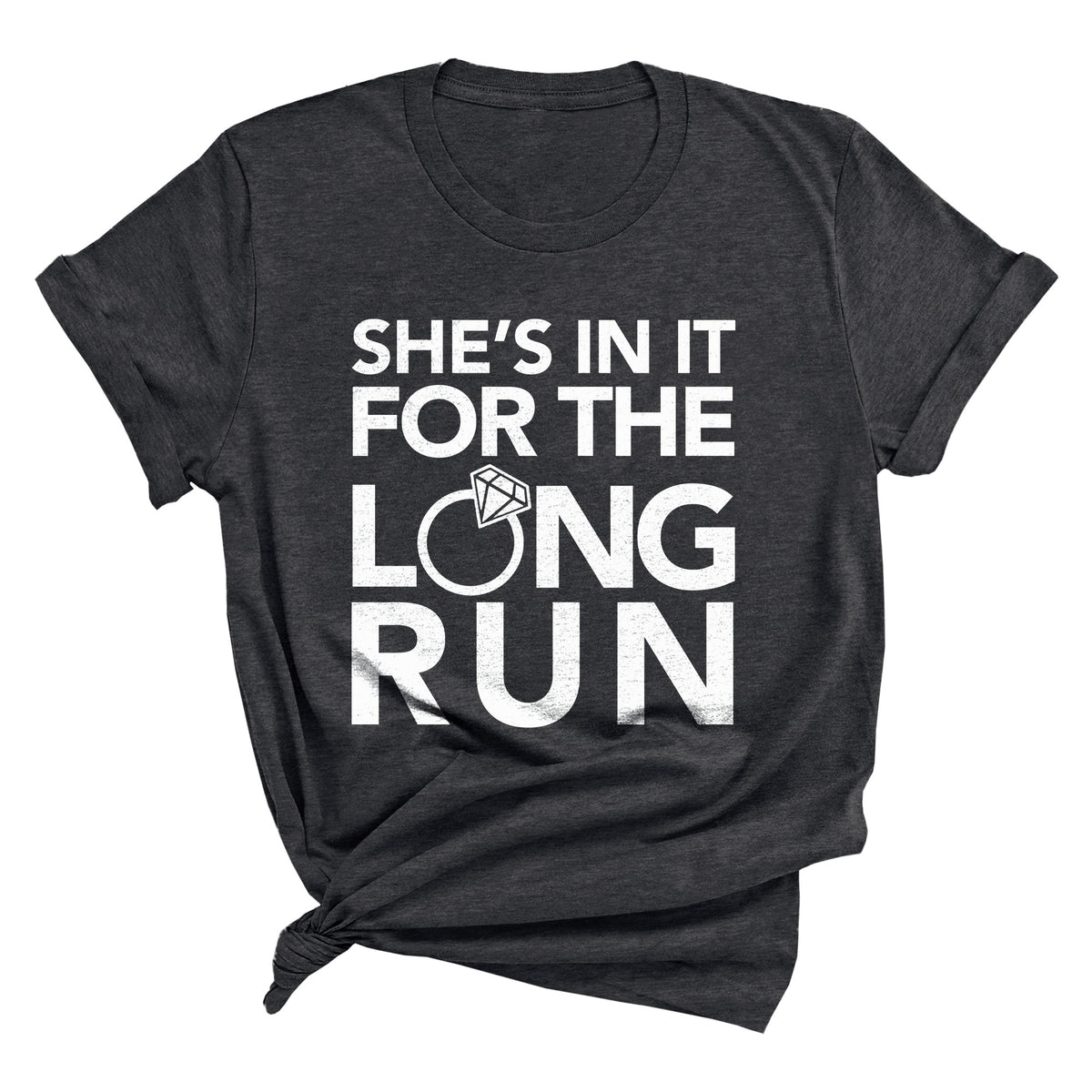 She's in it for the Long Run Unisex T-Shirt