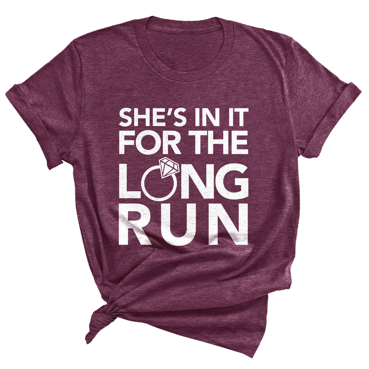She's in it for the Long Run Unisex T-Shirt