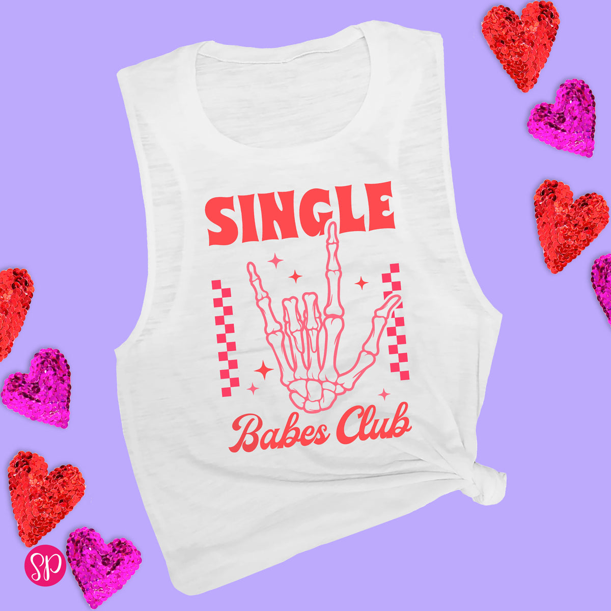Single Babes Club Muscle Tee