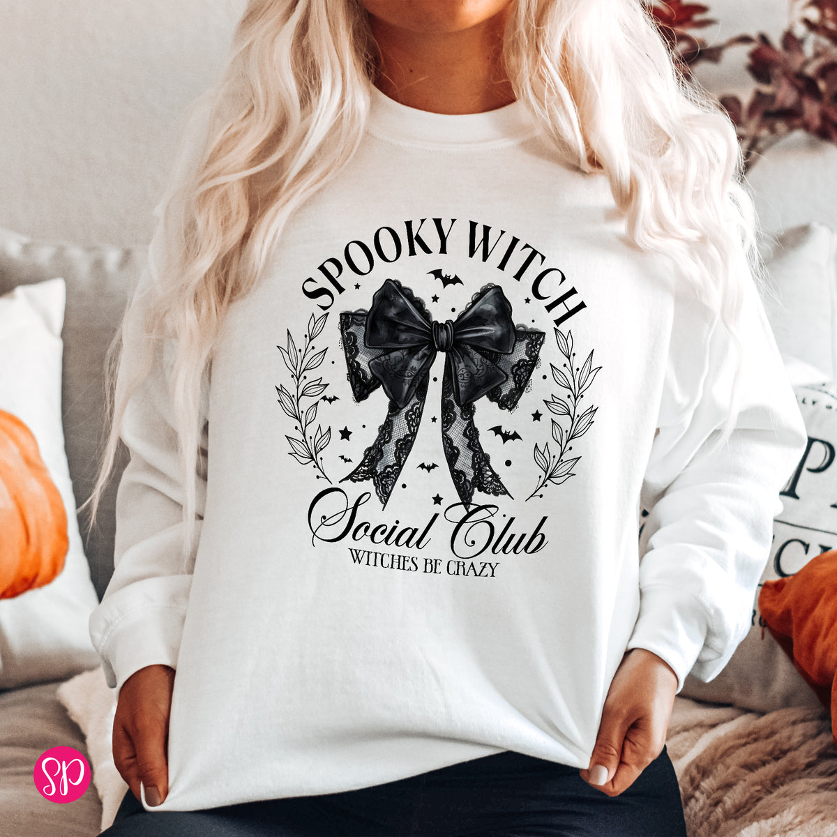 Spooky Witch Social Club Sweatshirt