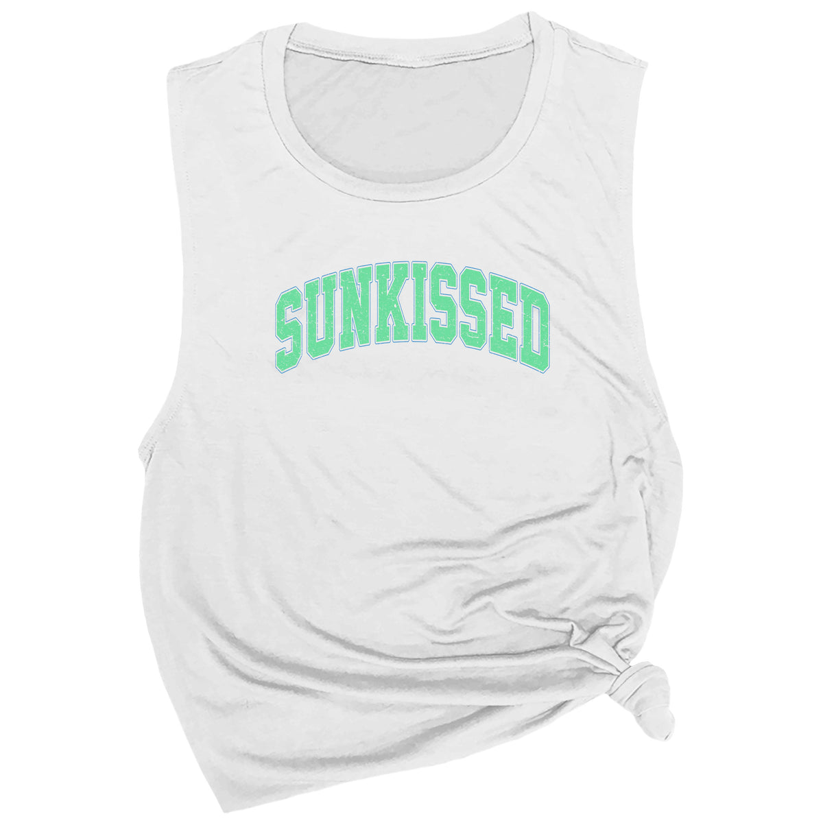 Sunkissed Varsity Letters Muscle Tee