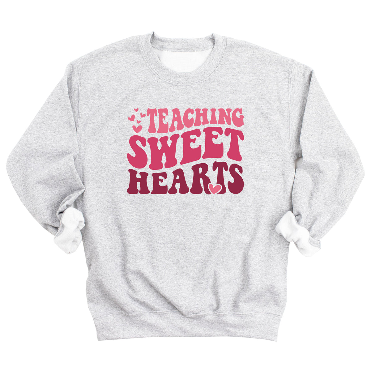 Teaching Sweet Hearts with Custom Name Sweatshirt