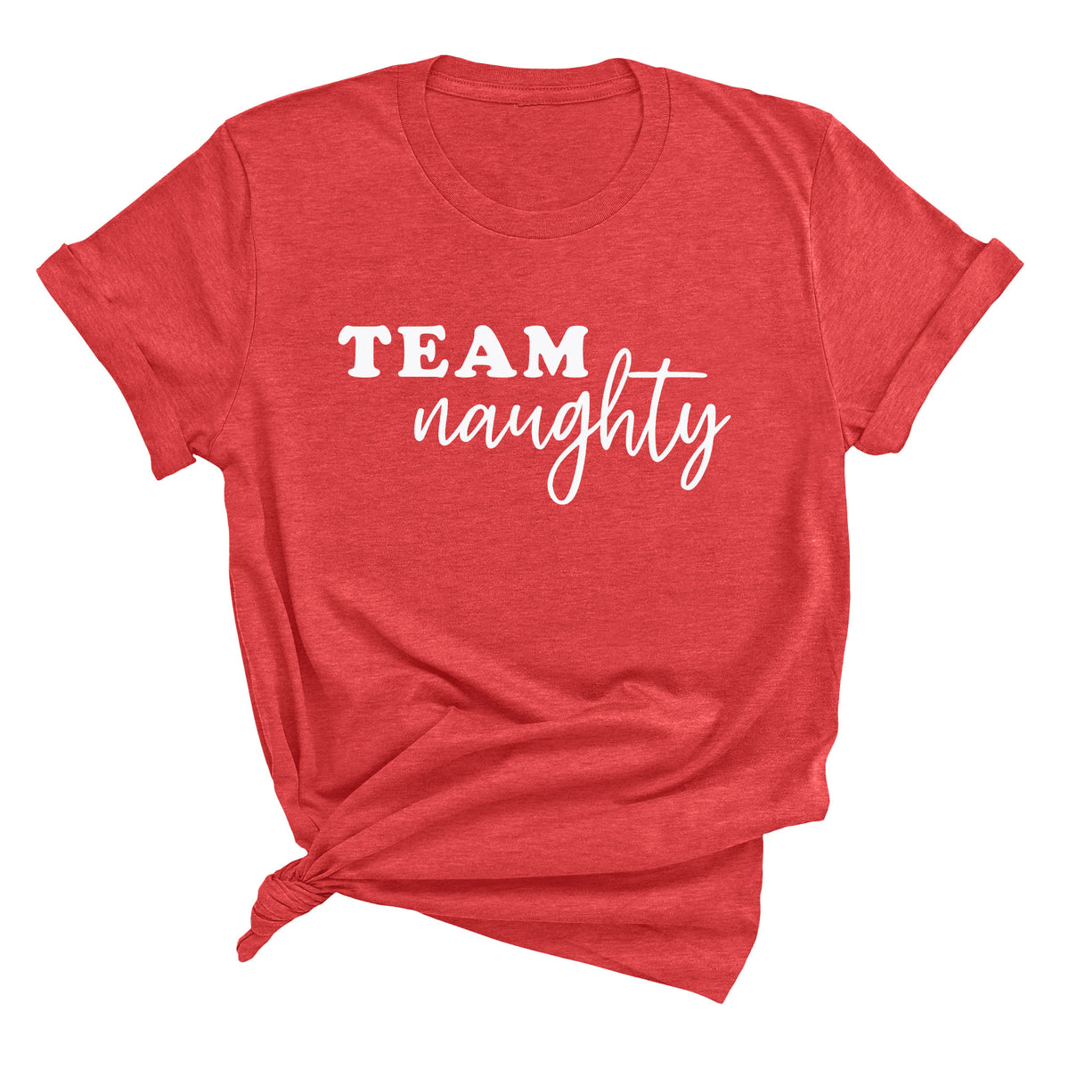 Team Naughty / Team Nice-ish Unisex T-Shirt