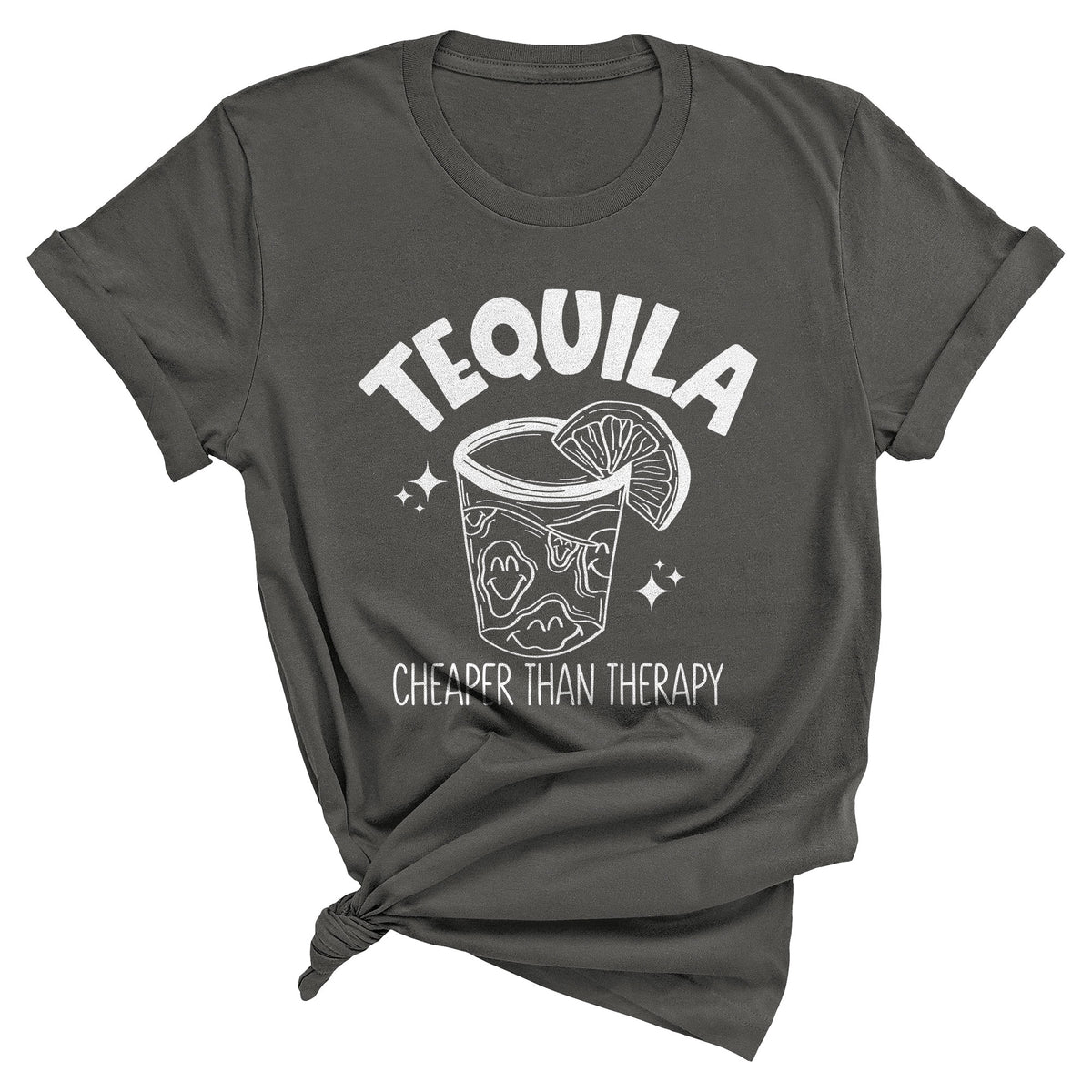 Tequila Cheaper Than Therapy Comfort Colors T-Shirt