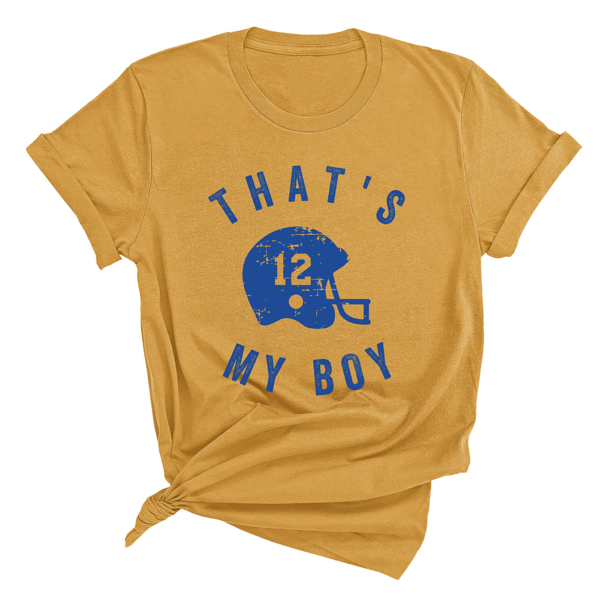 That's My Boy with Helmet & Personalized Player Number Unisex T-Shirt