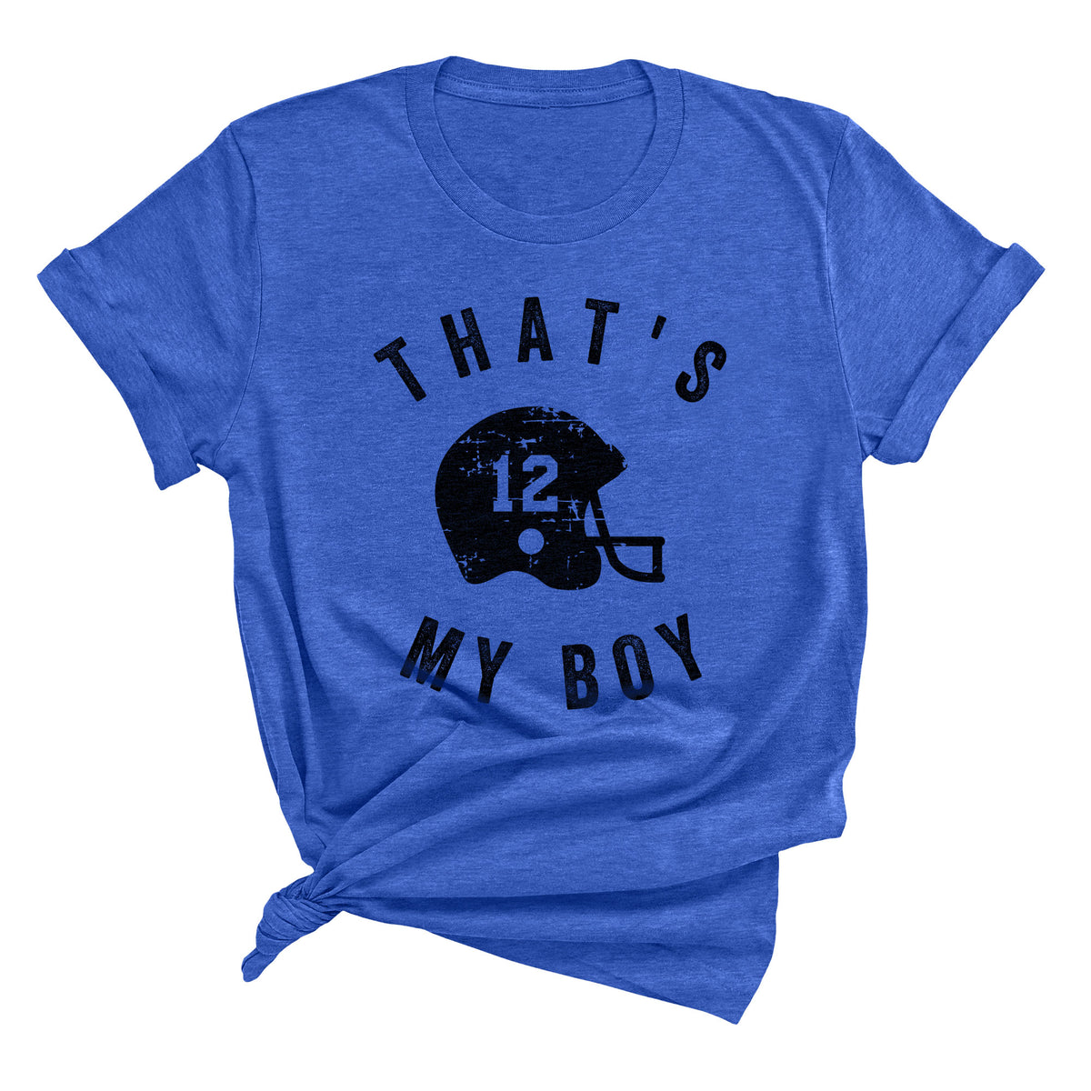 That's My Boy with Helmet & Personalized Player Number Unisex T-Shirt