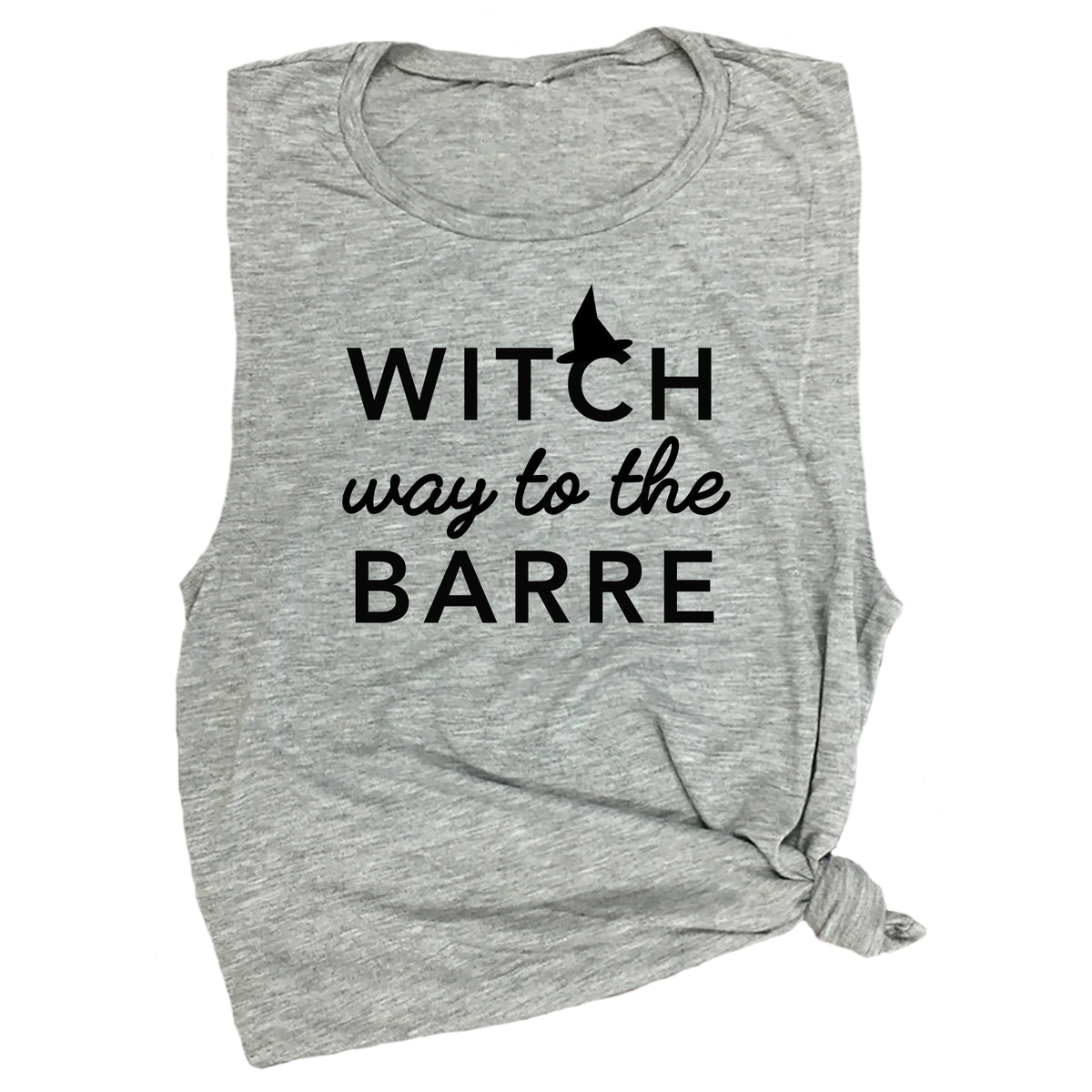 Witch Way to the Barre Muscle Tee